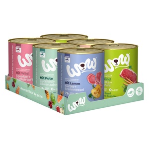 WOW, Sparpaket WOW Adult 24 x 800 g - Mixpaket (5 Sorten), WOW Adult 6 x 800 g - Mixpaket (5 Sorten)