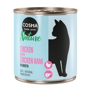 Cosma, Sparpaket Cosma Nature 12 x 280 g - Huhn & Hühnerschinken, Cosma Nature 6 x 280 g - Huhn & Hühnerschinken