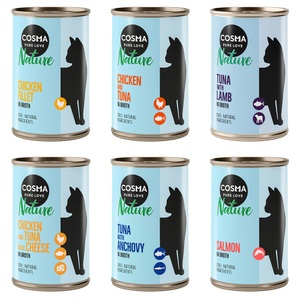 Cosma, Cosma Nature 6 x 140 g - Mix 2 (6 Sorten), Cosma Nature 6 x 140 g - Mix 2 (6 Sorten)