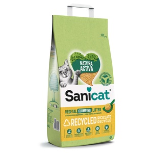 Sanicat, Sanicat Natura Activa Corn Cob - Sparpaket: 2 x 6 l, Sanicat Natura Activa Corn Cob - 6 l