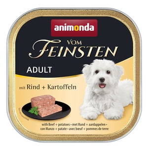 Animonda, animonda Vom Feinsten MENü Rind & Kartoffeln 150g, Animonda Vom Feinsten Adult mit Rind und Kartoffeln (150g)