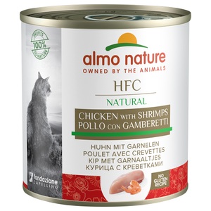 Almo Nature Classic, Almo Nature HFC Natural 6 x 280 g - Huhn & Garnelen, Almo Nature HFC Natural 6 x 280 g - Huhn & Garnelen