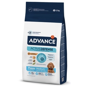 Advance, Advance Puppy Medium Huhn und Reis (Hunde , Hundefutter , Trockenfutter) 12 Kg, Advance Medium Puppy Protect - 12 kg