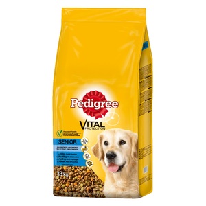 Pedigree, Pedigree Senior mit Huhn + Reis 13kg, 