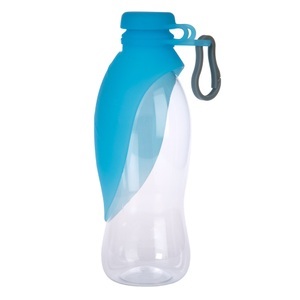 Smartpet, Smartpet Trinkflasche für unterwegs - 500 ml, Ø 8,5 cm, Smartpet Trinkflasche für unterwegs - 500 ml, blau