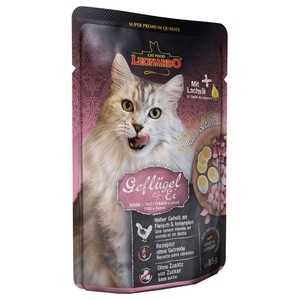 LEONARDO, Leonardo Geflügel & Ei 85g, Leonardo Cat Food Nassfutter Geflügel & Ei, 85 g