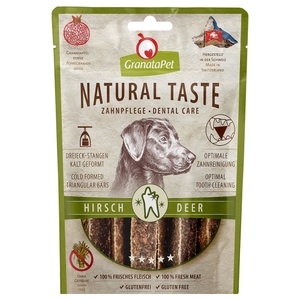 Granatapet, GranataPet Natural Taste Dentrix - 70 g (Hirsch), GranataPet Natural Taste Dentrix - Hirsch 70 g