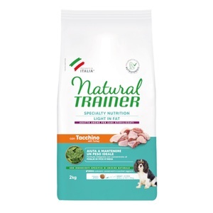 Trainer Natural Dog, Trainer Natural Weight Care Small & Toy - 2 kg, Natural Trainer Light in Fat Adult Small & Toy mit Pute - 2 kg