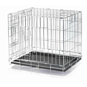Trixie, Trixie JAULA TRANSPORTE ZINCADA 64*54*48CM, Trixie Friends on Tour Home Kennel - L 64 x B 48 x H 54 cm