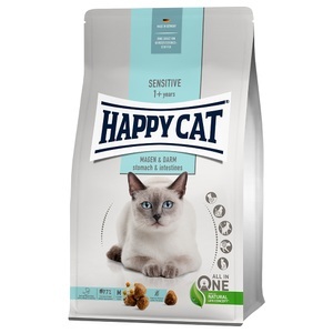 Happy Cat, Happy Cat Trockenfutter Sensitive Magen & Darm 1.3kg, Happy Cat Sensitive Magen & Darm - 1,3 kg