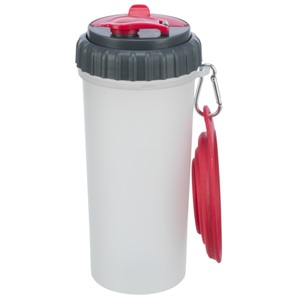 Trixie, Trixie Futter- und Wasserbehälter - 2 x 350 ml, Ø 11 x H 23 cm, Trixie Futter- und Wasserbehälter - 2 x 350 ml, Ø 11 x H 23 cm