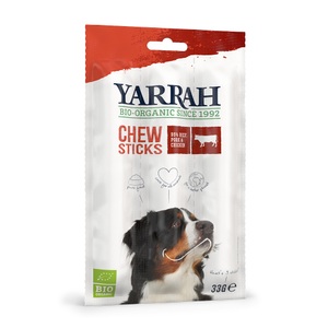 Yarrah, Yarrah Bio Hunde-Kausticks - 3 x 33 g, Yarrah Kauartikel Chew Sticks BIO, 33 g