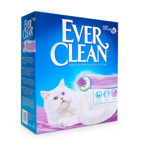Everclean, Everclean Lavendel-Arena (Katzen , Fell und Hygiene , Katzenstreu) 6 KG, Ever Clean Lavender 6 l