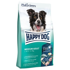 Happy Dog, Happy Dog Fit & Vital Medium Adult 12kg, Happy Dog Supreme Fit & Vital Medium Adult - 12 kg