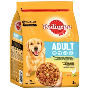 Pedigree, Pedigree Adult Trocken-Hundefutter Geflügel, 