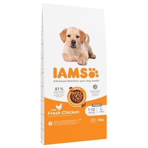 IAMS, IAMS Advanced Nutrition Puppy Large mit Huhn - 12 kg, 