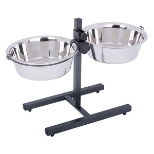 bitiba, Hundebar inklusive 2 Edelstahlnäpfe, Höhe bis 50 cm - 2 x 2,8 l, Ø 25 cm, Höhe bis 50 cm, Hundebar inklusive 2 Edelstahlnäpfe - 2 x 2,8 l, Ø 25 cm, Höhe bis 50 cm