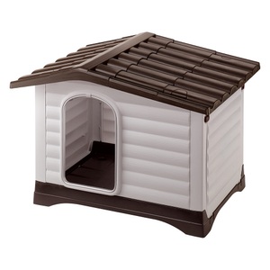 ferplast, Ferplast Kunststoffhundehütte Dogvilla - Dogvilla 110: L 111 x T 84 x H 79 cm, Ferplast Kunststoffhundehütte Dogvilla - Größe 110: B 111 x T 84 x H 79 cm