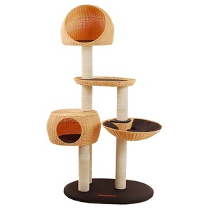 Karlie, Karlie Katzenbaum Outdoor III - braun / beige, Karlie Outdoor Kratzbaum III - braun / beige