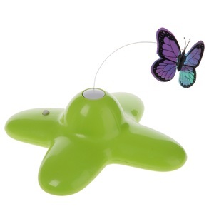 zooplus Exclusive, Geschenkset Active mit Katzentunnel und Katzenspielzeug Geschenkset Active 4 - teilig, Katzenspielzeug Funny Butterfly - 1 Stück