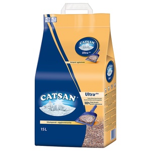 Catsan, Catsan Ultra Klumpstreu - 15 l, CATSAN Ultra plus Klumpstreu 15 l