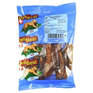 DeliBest, 1,2 kg DeliBest Topseller Snack Paket - 1,2 kg DeliBest Hundesnacks, DeliBest Straussensehnen 200g