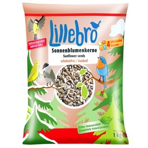 Lillebro, Lillebro geschälte Sonnenblumenkerne - 3 kg, Zum Sonderpreis! Lillebro geschälte Sonnenblumenkerne - 1 kg