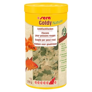 Sera, Sera Goldy für Goldfisch 1000ml, sera Goldy Nature Flockenfutter - 1.000 ml (210 g)
