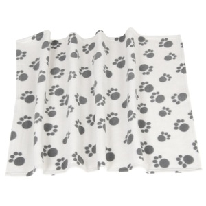 bitiba, Fleecedecke Pawty - L 100 x B 70 cm, Fleecedecke Pawty - L 100 x B 70 cm (hellgrau)