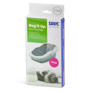 Savic Bag it Up Litter Tray Bags - Maxi - 12 Stück