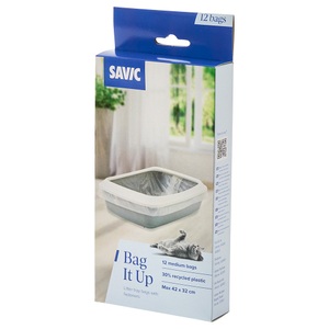 savic, Savic Bag it Up Litter Tray Bags - Medium - 12 Stück, Savic Bag it Up Litter Tray Bags - Medium (12 Stück)