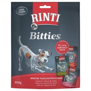 RINTI, RINTI Bitties Mixpack 3 x 100 g - 3 Sorten, RINTI Bitties Multipack 3x100g