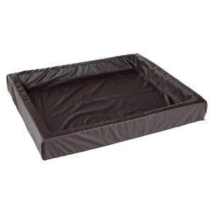 zooplus Exclusive, Das hygienische Hundebett Tabak - L 85 x B 70 x H 15 cm, Hygienisches Hundebett Tabac - L 85 x B 70 x H 15 cm