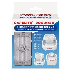 Cat Mate, Cat Mate Muschel-Trinkbrunnen - Filter 4er Pack, Cat Mate Muschel-Trinkbrunnen - Filter 4er Pack