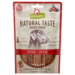 Granatapet, GranataPet Natural Taste Edler Snack - 90 g (Pferd), 