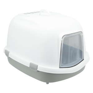 Trixie, Trixie Katzentoilette Primo XXL Top mit Haube grau/weiss, Trixie Katzentoilette Primo XXL Top mit Haube - grau/weiss