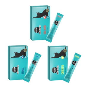 Cosma, Sparpaket Cosma Jelly Snack 24 x 14 g - Mix, Cosma Jelly Snack 8 x 14 g - Mix: 3 x Hühnchenbrust, 3 x Thunfisch, 2 x Lachs