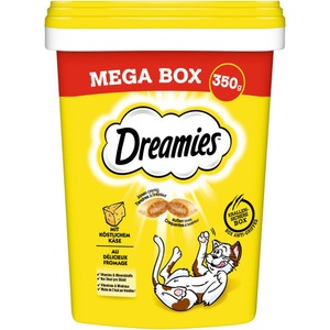 Dreamies, Dreamies Snacks Mega Box Käse 350g, Dreamies Snack für Katze
