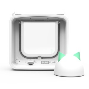 SureFlap, SureFlap Mikrochip Katzenklappe Connect - Set aus Mikrochip Katzenklappe und Hub, SureFlap Mikrochip Katzenklappe Connect - Set aus Mikrochip Katzenklappe und Hub