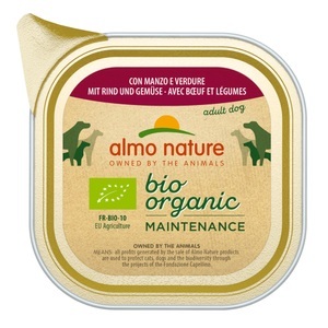 Almo Nature Daily Menu, Almo Nature BioOrganic Maintenance 24 x 100 g - Bio Rind & Bio Gemüse, Almo Nature BioOrganic Maintenance 6 x 100 g - mit Bio Rind & Bio Gemüse