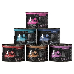 catz finefood, Sparpaket catz finefood Purrrr 12 x 200 g - Mix (6 Sorten)