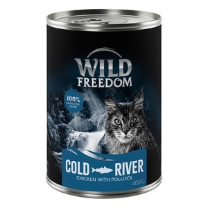 Wild Freedom, Wild Freedom Adult 6 x 400 g - Cold River - Seelachs & Huhn, 