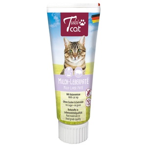 TubiCAT, Tubicat Milch-Leberpaté mit Katzenminze - 75 g, Tubicat Milch-Leberpaté mit Katzenminze - 75 g