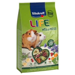Vitakraft, Vitakraft Life Wellness Meerschweinchen Futter, Vitakraft Life Wellness Meerschweinchen - 600 g