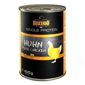 Belcando, Belcando Single Protein 6 x 400 g - Huhn, BELCANDO Huhn Nassfutter Sortenrein ohne künstlich Zusätze Dose 400 g - Natur -