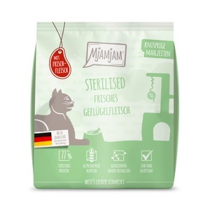 MjAMjAM, MjAMjAM Knusprige Mahlzeiten Sterilised Geflügel - 300 g