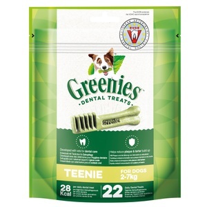 Greenies, Greenies Zahnpflege-Kausnacks Teenie - 170 g (22 Stück), Greenies Zahnpflege-Kausnacks für Hunde 170 g / 340 g - 170 g (Teenie)