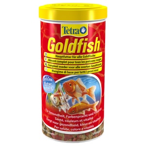 Tetra, Tetra Goldfish Flakes 1l, Tetra Basisfutter Goldfish Flakes, 1 l