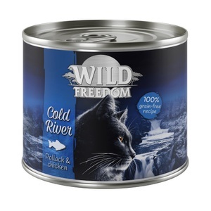 Wild Freedom, Wild Freedom Adult 6 x 200 g - Cold River - Seelachs & Huhn, Wild Freedom Adult 6 x 200 g - getreidefreie Rezeptur - Cold River: Lachs & Huhn