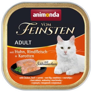 Animonda, Animonda Vom Feinsten Adult Mixpaket 32 x 100 g - Schlemmerkern (3 Sorten), Mixpaket Animonda Vom Feinsten 32 x 100 g - Schlemmerkern (3 Sorten)